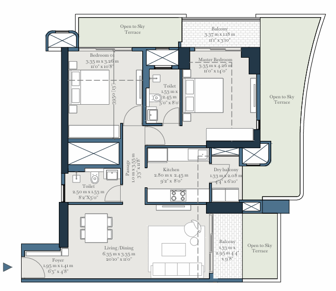 Birla Punya Phase II Layout